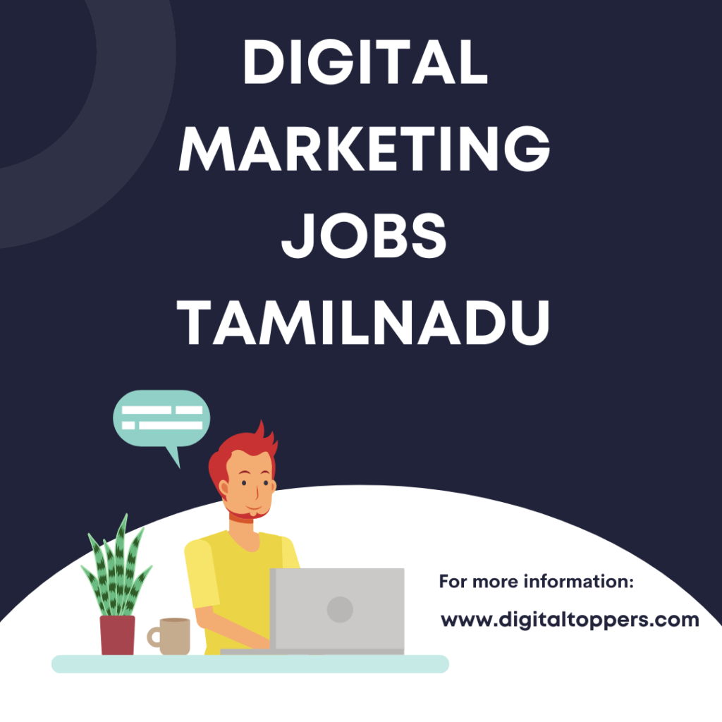 Digital Marketing Jobs Tamilnadu